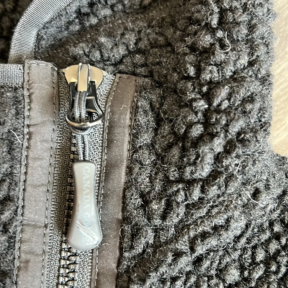 Canada Goose Fleece Hooded Jacket - Picture 5 of 12